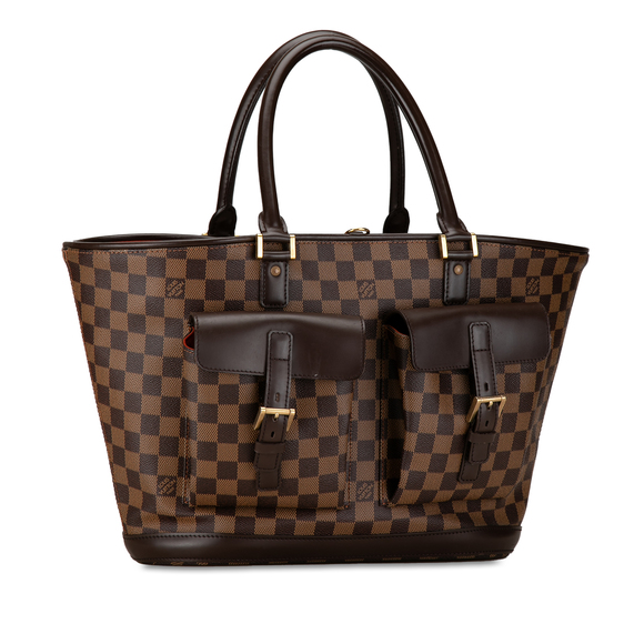 LOUIS VUITTON Damier Ebene Manosque GM Tote Bag - Picture 2 of 9